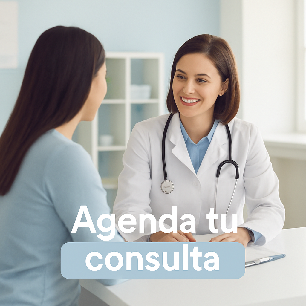 Publicación con invitación a agendar una consulta médica